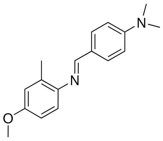 N-(4-(DIMETHYLAMINO)BENZYLIDENE)-2-METHYL-P-ANISIDINE