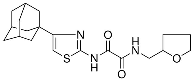 N-(4-ADAMANTAN-1-YL-THIAZOL-2-YL)-N'-(TETRAHYDRO-FURAN-2-YLMETHYL)-OXALAMIDE