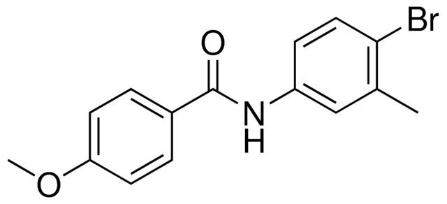 N-(4-BROMO-3-METHYLPHENYL)-4-METHOXYBENZAMIDE