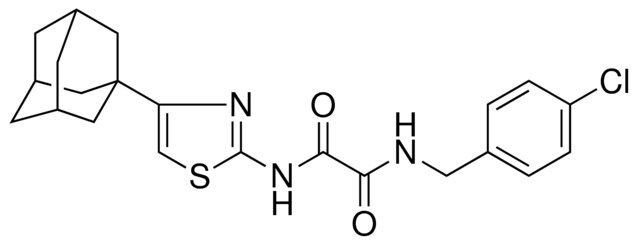 N-(4-ADAMANTAN-1-YL-THIAZOL-2-YL)-N'-(4-CHLORO-BENZYL)-OXALAMIDE