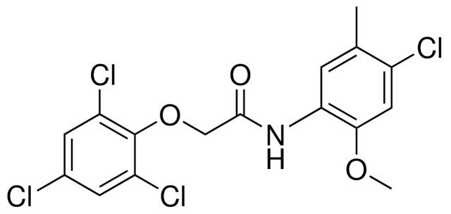 N-(4-CHLORO-2-METHOXY-5-METHYLPHENYL)-2-(2,4,6-TRICHLOROPHENOXY)ACETAMIDE