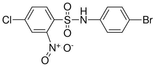 N-(4-BROMO-PHENYL)-4-CHLORO-2-NITRO-BENZENESULFONAMIDE