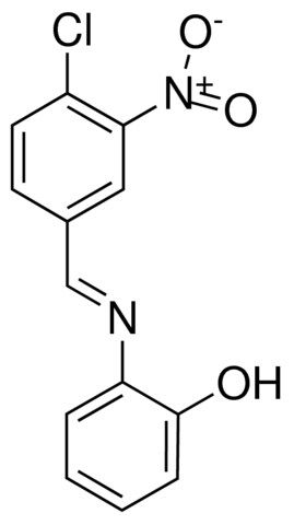 N-(4-CHLORO-3-NITROBENZYLIDENE)-2-HYDROXYANILINE