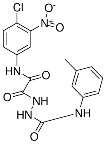 N-(4-CHLORO-3-NITROPHENYL)-N'-(3-METHYLPHENYLUREIDO)OXAMIDE