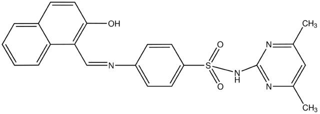 <i>N</i>-(4,6-Dimethylpyrimidin-2-yl)-4-((2-hydroxynaphthalen-1-yl)methyleneamino)benzenesulfonamide