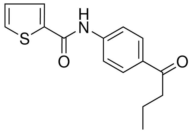 N-(4-BUTYRYLPHENYL)-2-THIOPHENECARBOXAMIDE