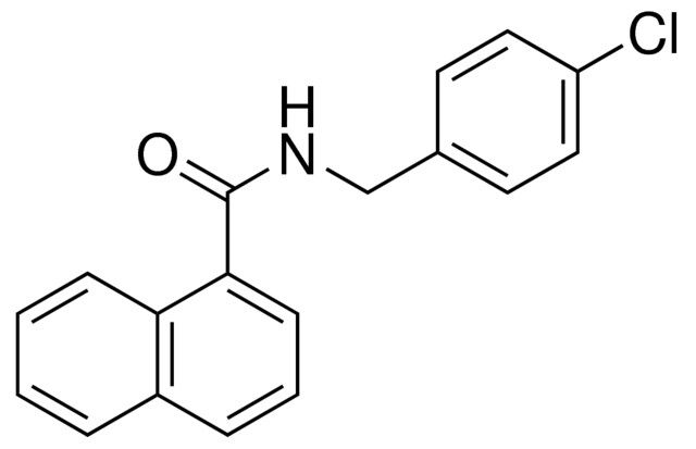 N-(4-CHLOROBENZYL)-1-NAPHTHAMIDE