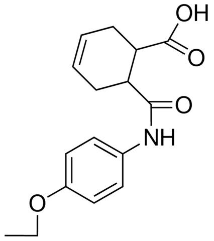 N-(4-ETHOXYPHENYL)-1,2,3,6-TETRAHYDROPHTHALAMIC ACID