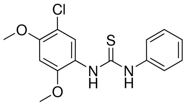 N-(5-CHLORO-2,4-DIMETHOXYPHENYL)-N'-PHENYLTHIOUREA