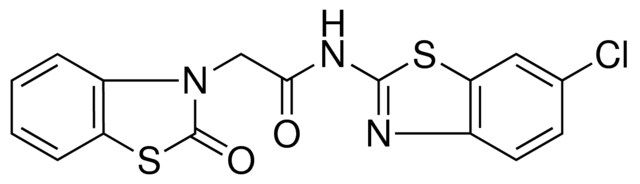 N-(6-CHLORO-BENZOTHIAZOL-2-YL)-2-(2-OXO-BENZOTHIAZOL-3-YL)-ACETAMIDE