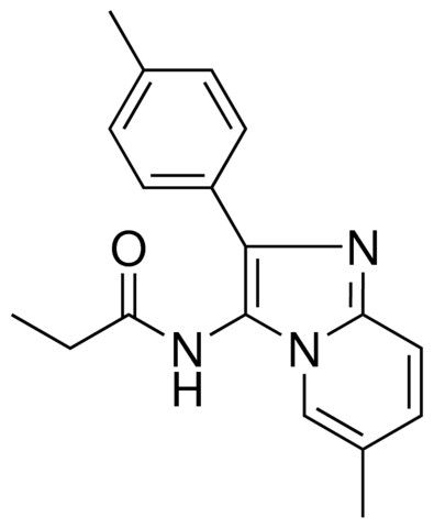 N-(6-METHYL-2-(4-METHYLPHENYL)IMIDAZO(1,2-A)PYRIDIN-3-YL)PROPANAMIDE