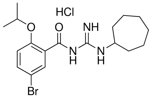 N-(5-BROMO-2-ISOPROPOXYBENZOYL)-N'-CYCLOHEPTYLGUANIDINE HYDROCHLORIDE