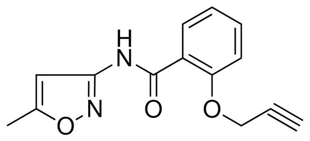 N-(5-METHYL-3-ISOXAZOLYL)-2-(2-PROPYNYLOXY)BENZAMIDE