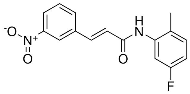 N-(5-FLUORO-2-METHYL-PHENYL)-3-(3-NITRO-PHENYL)-ACRYLAMIDE