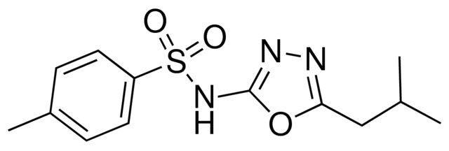 N-(5-isobutyl-1,3,4-oxadiazol-2-yl)-4-methylbenzenesulfonamide