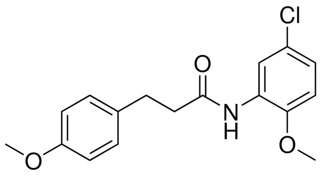 N-(5-CHLORO-2-METHOXYPHENYL)-3-(4-METHOXYPHENYL)PROPANAMIDE