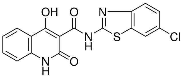 N-(6-CL-1,3-BENZOTHIAZOL-2-YL)-4-HO-2-OXO-1,2-DIHYDRO-3-QUINOLINECARBOXAMIDE