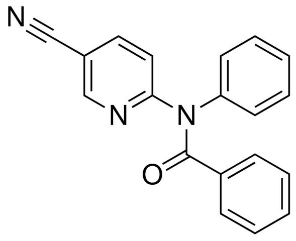 N-(5-cyano-2-pyridinyl)-N-phenylbenzamide