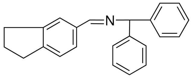 N-(5-INDANYLMETHYLENE)-BENZHYDRYLAMINE