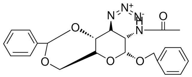 N-(8-AZIDO-6-BENZYLOXY-2-PH-HEXAHYDRO-PYRANO(3,2-D)(1,3)DIOXIN-7-YL)-ACETAMIDE