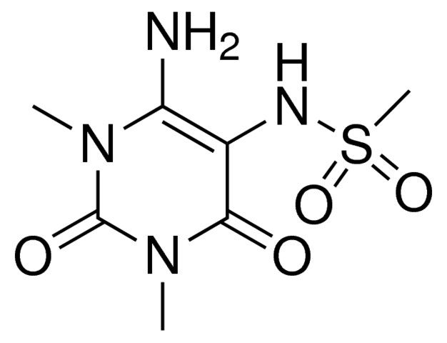 N-(6-amino-1,3-dimethyl-2,4-dioxo-1,2,3,4-tetrahydro-5-pyrimidinyl)methanesulfonamide