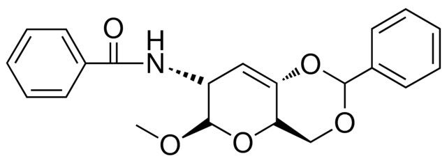 N-(6-MEO-2-PHENYL-4,4A,6,7-TETRAHYDRO-PYRANO(3,2-D)(1,3)DIOXIN-7-YL)-BENZAMIDE