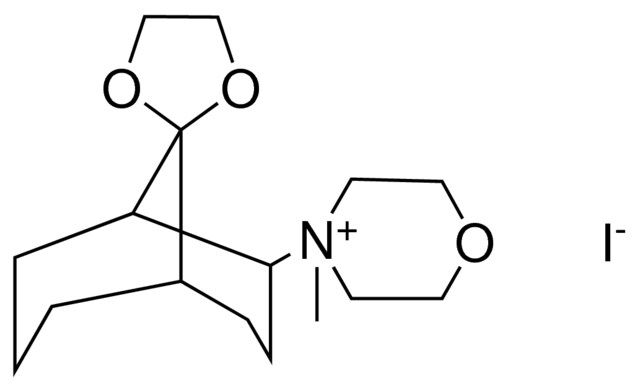 N-(9,9-ETHYLENEDIOXYBICYCLO(3.3.1)NONAN-2-YL)-N-METHYLMORPHOLINIUM IODIDE