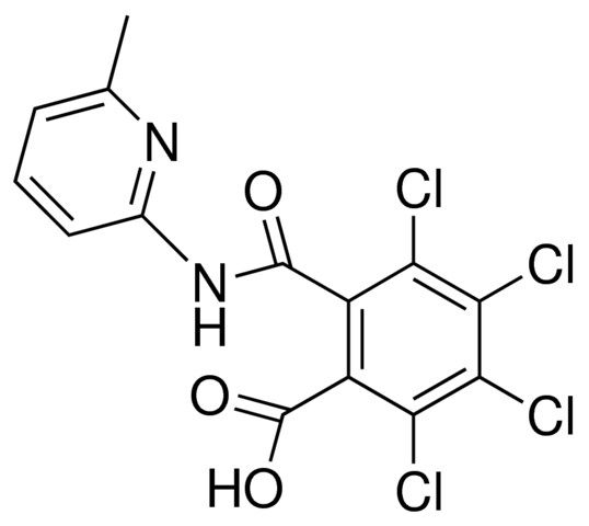 N-(6-METHYL-2-PYRIDYL)-3,4,5,6-TETRACHLOROPHTHALAMIC ACID