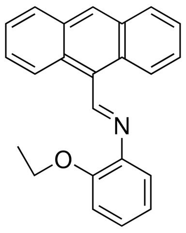 N-(9-ANTHRACENYLMETHYLENE)-2-ETHOXYANILINE