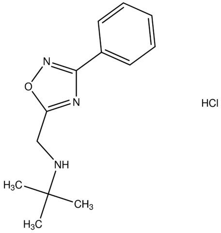 N-(tert-butyl)-N-[(3-phenyl-1,2,4-oxadiazol-5-yl)methyl]amine hydrochloride