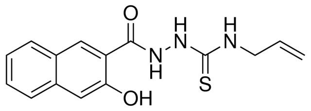 N-ALLYL-2-(3-HYDROXY-2-NAPHTHOYL)HYDRAZINECARBOTHIOAMIDE