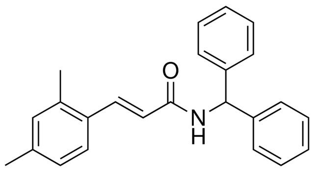 N-BENZHYDRYL-3-(2,4-DIMETHYL-PHENYL)-ACRYLAMIDE