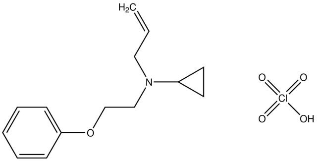 N-allyl-N-(2-phenoxyethyl)cyclopropanamine, perchlorate salt