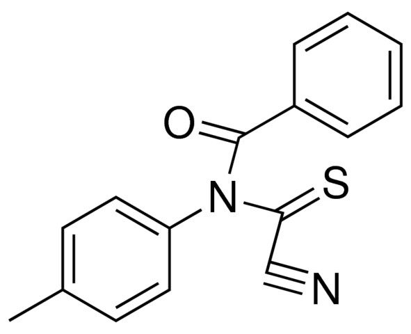 N-BENZOYL-N-(P-TOLYL)CYANOTHIOFORMAMIDE