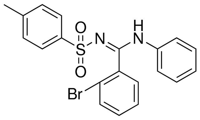 N-((2-BROMO-PHENYL)-PHENYLAMINO-METHYLENE)-4-METHYL-BENZENESULFONAMIDE