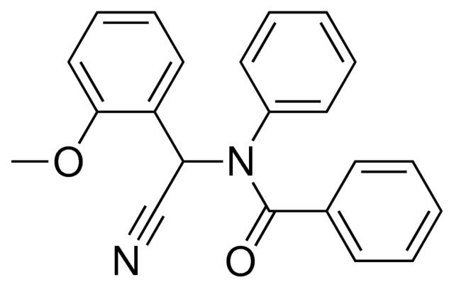 N-[cyano(2-methoxyphenyl)methyl]-N-phenylbenzamide