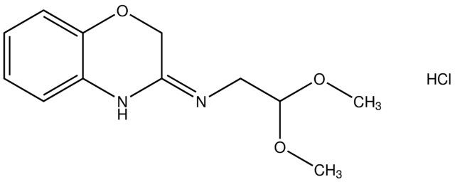 N-((3E)-2H-1,4-benzoxazin-3(4H)-ylidene)-2,2-dimethoxyethanamine hydrochloride