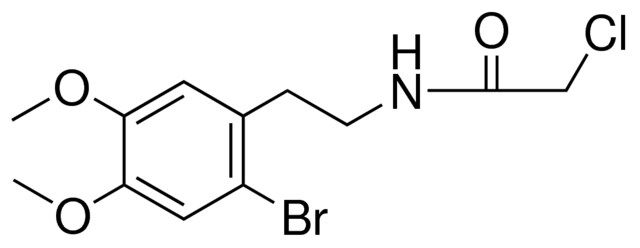 N-(2-(2-BROMO-4,5-DIMETHOXY-PHENYL)-ETHYL)-2-CHLORO-ACETAMIDE