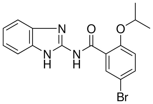 N-(1H-BENZIMIDAZOL-2-YL)-5-BROMO-2-ISOPROPOXYBENZAMIDE