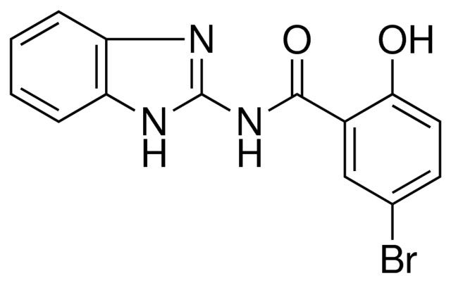 N-(1H-BENZIMIDAZOL-2-YL)-5-BROMO-2-HYDROXYBENZAMIDE