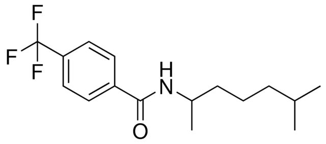 N-(1,5-DIMETHYL-HEXYL)-4-TRIFLUOROMETHYL-BENZAMIDE