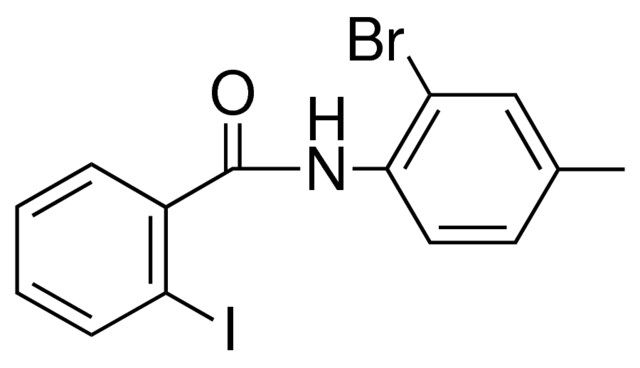 N-(2-BROMO-4-METHYL-PHENYL)-2-IODO-BENZAMIDE