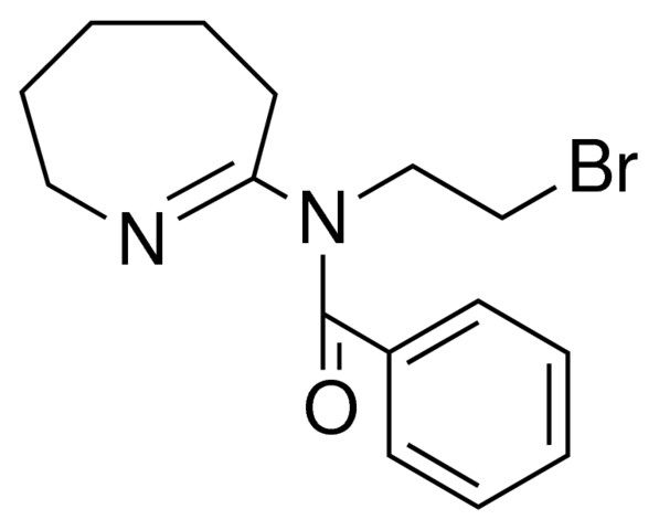 N-(2-BROMO-ETHYL)-N-(4,5,6,7-TETRAHYDRO-3H-AZEPIN-2-YL)-BENZAMIDE