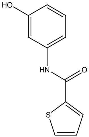 <i>N</i>-(3-Hydroxyphenyl)thiophene-2-carboxamide