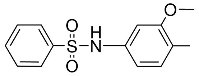 N-(3-METHOXY-4-METHYLPHENYL)-BENZENESULFONAMIDE