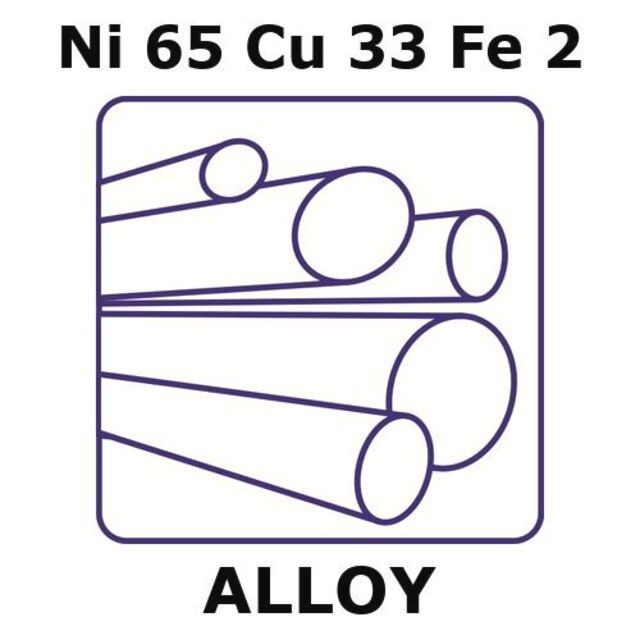 Monel<sup>®</sup> alloy 400, Ni65Cu33Fe2