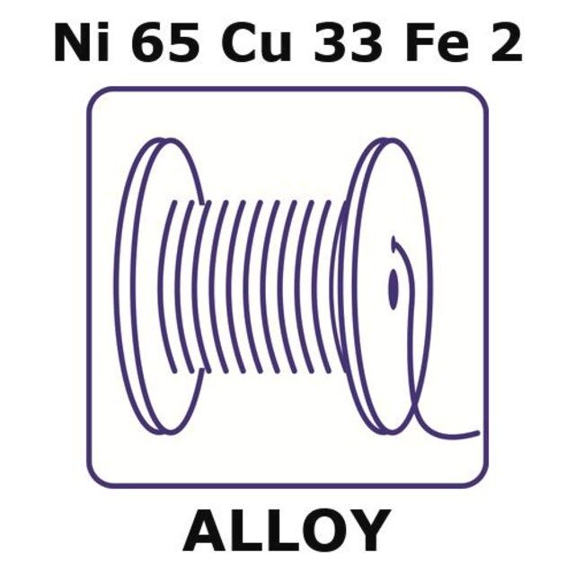 Monel<sup>®</sup> alloy 400, Ni65Cu33Fe2