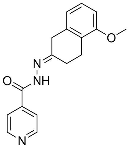 N'-((2E)-5-methoxy-3,4-dihydro-2(1H)-naphthalenylidene)isonicotinohydrazide