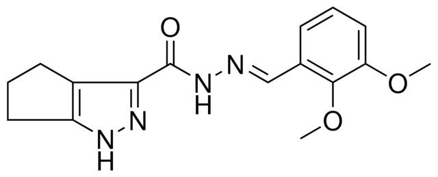 N'-[(E)-(2,3-DIMETHOXYPHENYL)METHYLIDENE]-1,4,5,6-TETRAHYDROCYCLOPENTA[C]PYRAZOLE-3-CARBOHYDRAZIDE