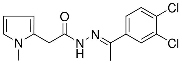 N'-(1-(3,4-DICHLOROPHENYL)ETHYLIDENE)-2-(1-METHYL-1H-PYRROL-2-YL)ACETOHYDRAZIDE